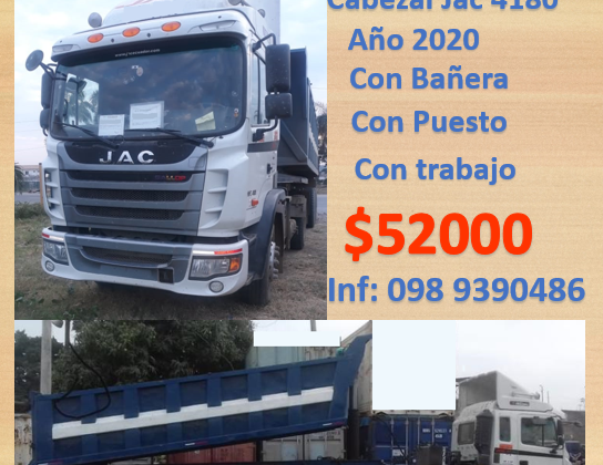 VENDO CABEZAL JAC 4180