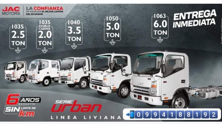 Camiones JAC 2023